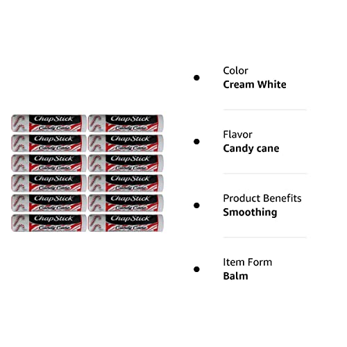 Chapstick Limited Edition Candy Cane, 12-Stick Refill Pack #TOP4