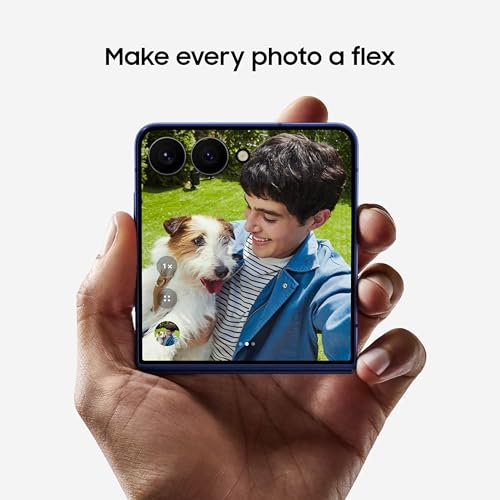 Samsung Galaxy Z Flip7 Cell Phone, 256GB AI Smartphone, Unlocked Android, high-res 50 MP Camera, Powerful Processor, Long Battery Life, 2025, US 1 Yr Manufacturer Warranty, Blue Shadow - Image 7