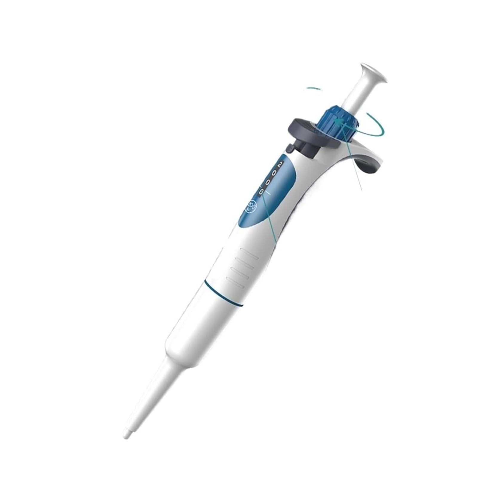 Pipetas Pipetas De Transferencia, Pipeta Laboratorio, Equipo Micropipeta Digital Ajustable Con Puntas,Laboratorio(20-200ul)
