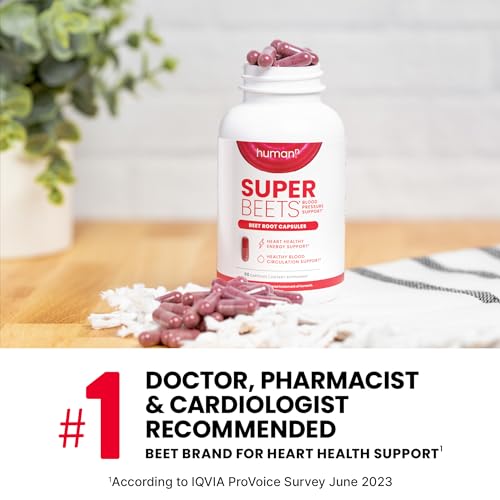 Humann FETEGT652 Superbeets Beet Root Capsules Quick Release 1000Mg, Helps Support Nitric Oxide Production thumb #1