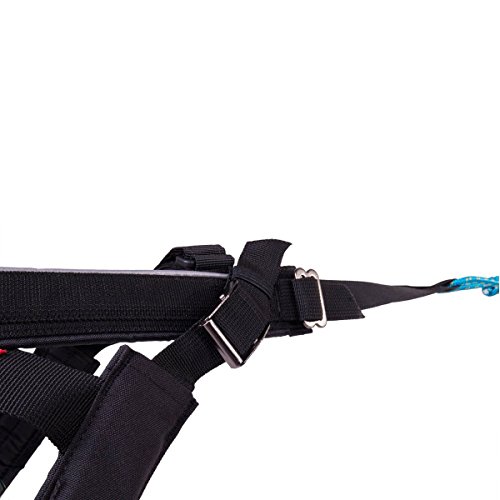 Non-stop dogwear Freemotion Harness, Pulling, Size 7, Black, for Dogs, 1 Pack
