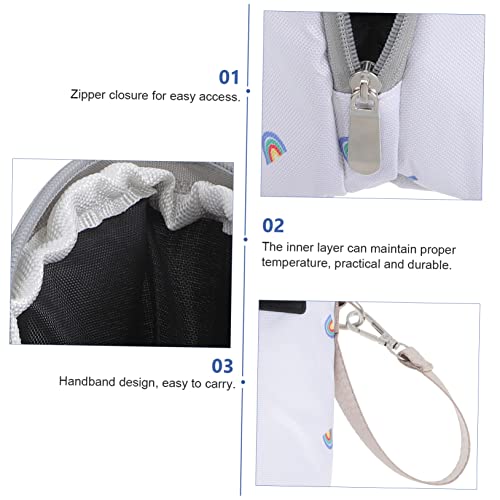 ibasenice Bolsa De Isolamento De Mamadeira Bolsa De Mamadeira De Viagem Mamadeira De Mamadeira Bolsa