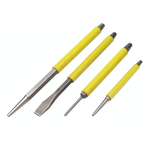 Performance Tool W753 4-Piece Punch and Chisel Set