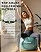 Trideer Exercise Ball Yoga Ball – Office Seating & Balance Ball Chair, Stability Ball for Pilates, Physical Therapy,Core Training & Balance Improvement & Stretching