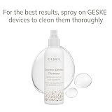 GESKE LED Sonic Full-Body Brush | 9 in 1 | Szczotka do mycia i intensywne urządzenie do peelingu z diodą LED | Z technologią SmartSonic Pulsations | Do usuwania szorstkiej skóry | Regulowany uchwyt