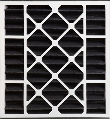 Image of Nordic Pure 20x20x5 Air Bear Replacement Pure Carbon MERV 8 Air Filter 4 Pk | Actual Size: 19 11 /16 x 20 11 /16 x 4 15 /16 Made in USA, Pleated HVAC Odor Filtration, Pet, Cooking & Household Smell Control