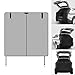 General Fit Rear Door Protections with Easy Magnet Mount Large Size Vehicle Tailgate Netting Simple Installation Car Rear Door Screen