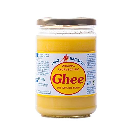 Finck Naturkost Bio Ayurvedisches Ghee 2 x 480g
