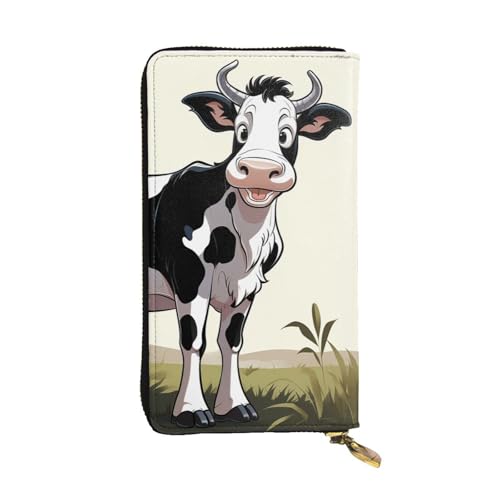 Grande capacité pour ce portefeuille en cuir avec pochette téléphone qui vide vos poches