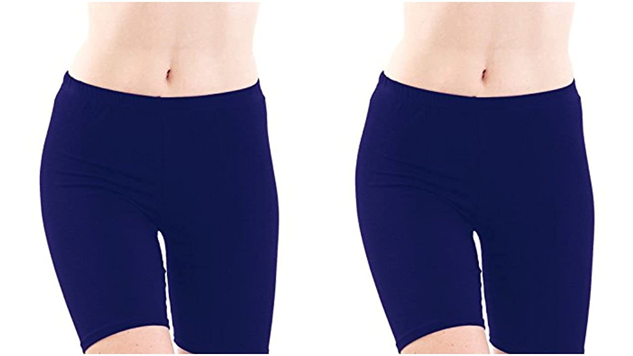 V D Sales 2 Pcs Tights/Shorts/Half Pants/hot Pants/Cycling Shorts for Women and Girls-Innerwear