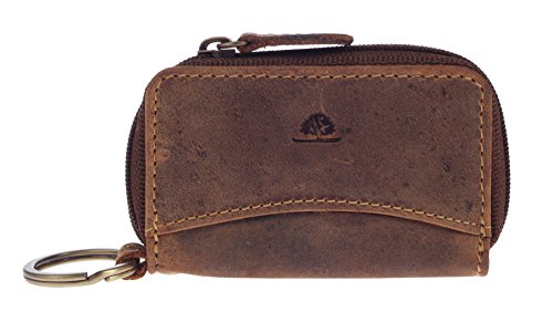 Greenburry Breloczek do kluczy w stylu vintage brązowy 9x1x, brązowy, l