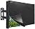 IC ICLOVER Outdoor TV Cover 60-65", 600D Heavy Duty 4 Season Weatherproof TV Screen Protector with Waterproof Zipper & Remote Control Pocket, Outside Television Cover for LED, LCD, OLED TVs