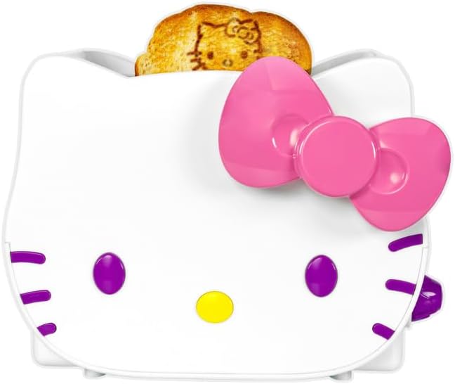 Uncanny Brands Tostadora de Hello Kitty Sanrio Deluxe 3D