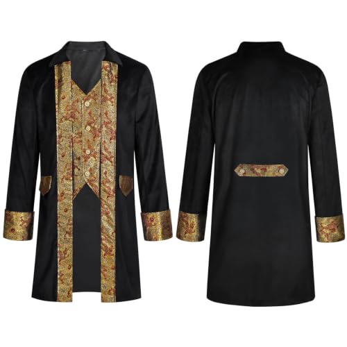 Atuendo de regencia ropa para hombres estilo levita militar medieval y disfraz de frac victoriano
