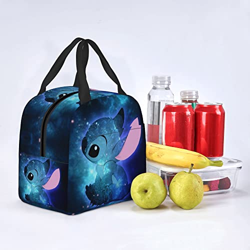 Cartoon Lunch Box For Girls Women Men Reusable Lunchbox Insulated Portable Lunch Tote Bag Cooler Bag For Travel Work School Picnic #TOP6