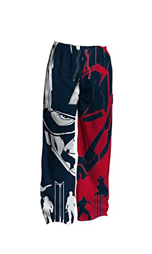 Marvel Captain America Civil War Divided Heroes Mens Lounge Pants