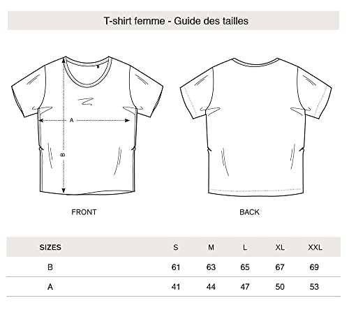 T-Shirt Bikers coupe féminine pour éviter les frottements sous le cuir