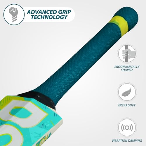 Image of DSC Belter Wood Kashmir Willow Cricket Bat Short Handle Mens (Multicolour)