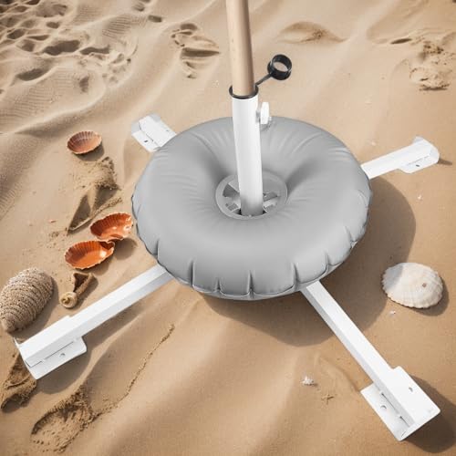 Support de parasol de plage portable et stable pour camping et terrasse - 4