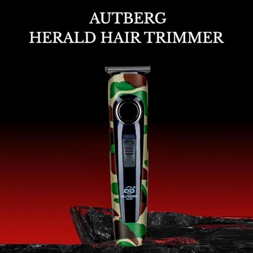 Image of Herald Hair Trimmer | USB Rechargable | 3 Hrs Charge for 100 Minutes Use | Trimmer for Men | 2 Comb Attachment
