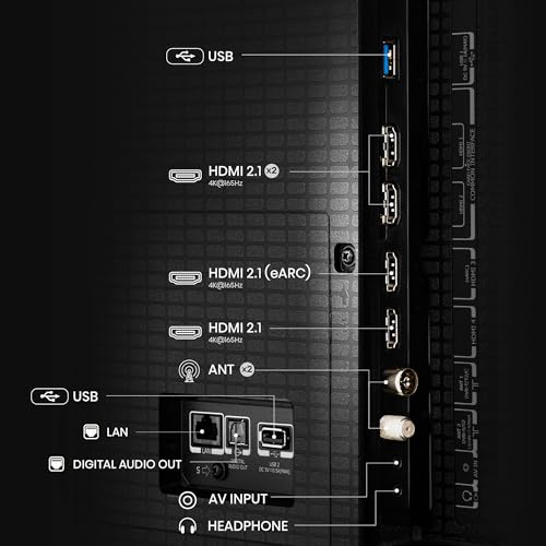 Image of TOSHIBA 164 cm (65 Inches) 4K Ultra HD Smart Mini LED QLED TV | 165Hz Game Mode, Dolby Atmos | ZR 2.1.2 CH, 77W Speakers with Sub Woofer | HDR10+ | REGZA Engine ZRi | VIDAA OS | 65Z770RP (Black)