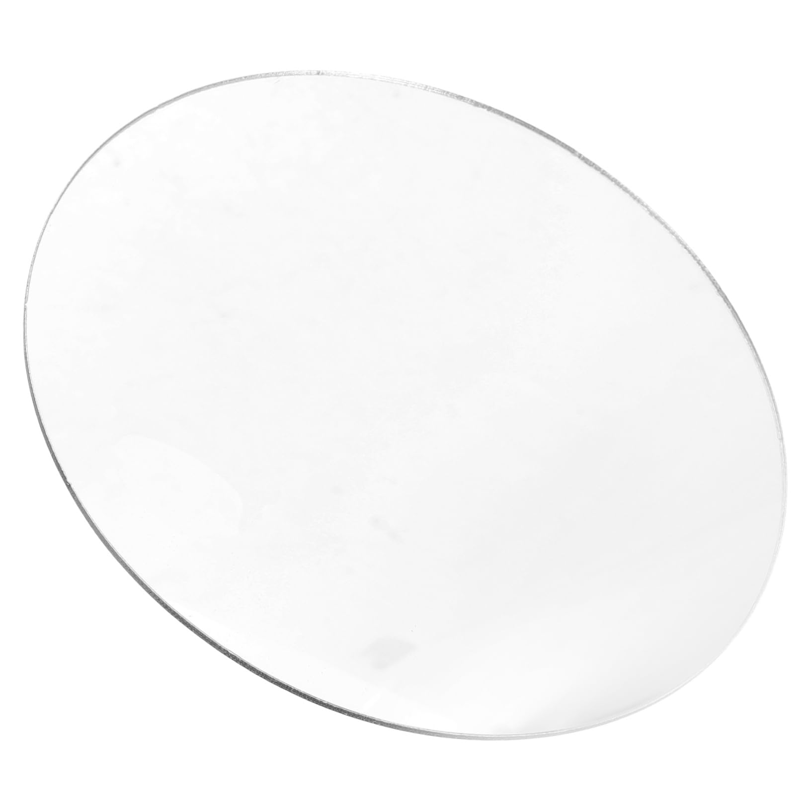 Modern Round Acrylic Mirror for Home Decor Sleek Removable Wall Mirror for Entryway Bedroom Bathroom Easy to Clean