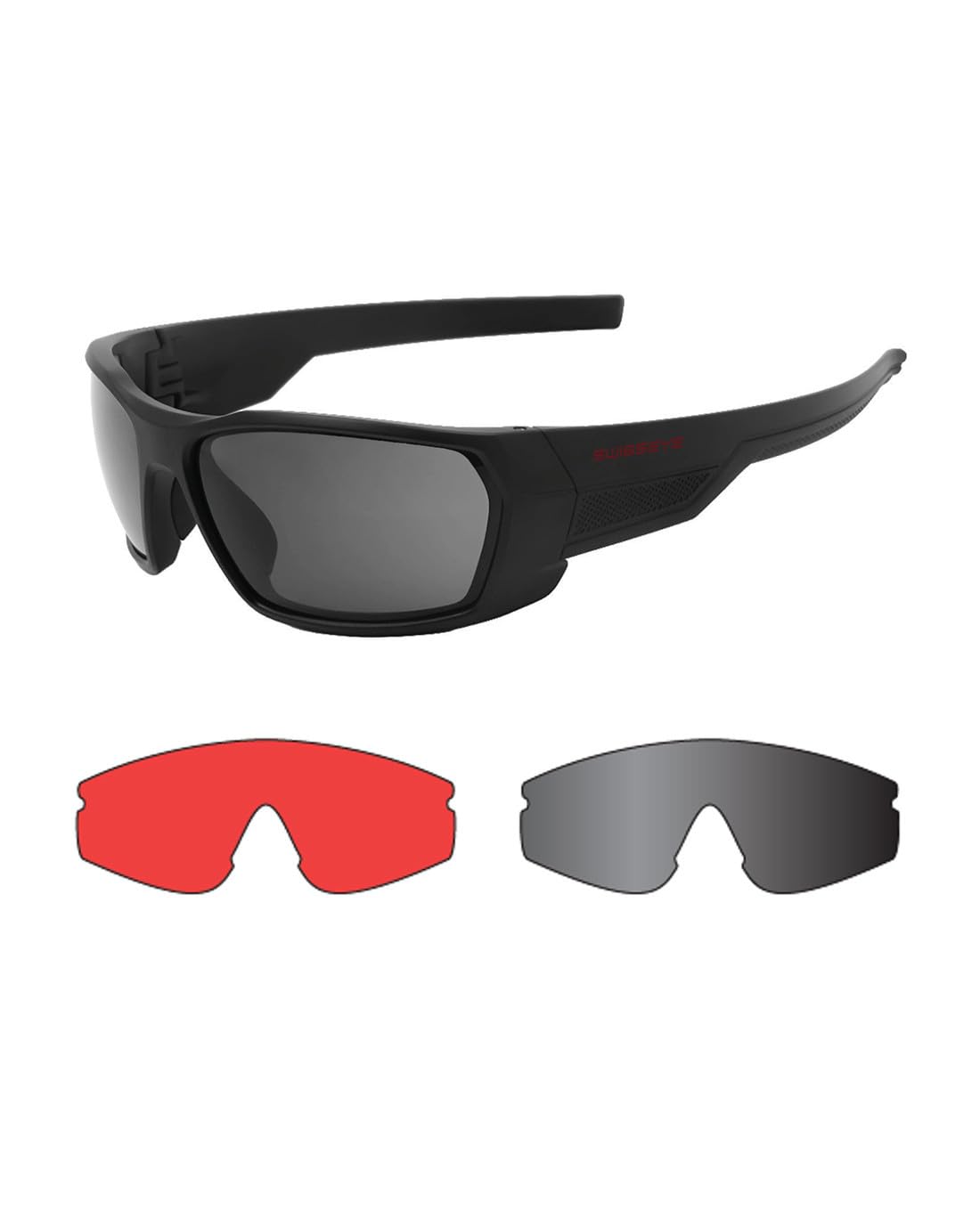 SWISSEYE Ghost V620 Schwarz Taktische, ballitische Brille mit UV-Schutz
