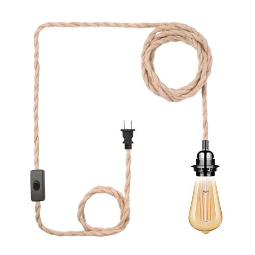POLARPRA Garage Lights Review: Brightness Unleashed 42 Plug in Pendant Light Cord, Industrial Hanging Light Kit with