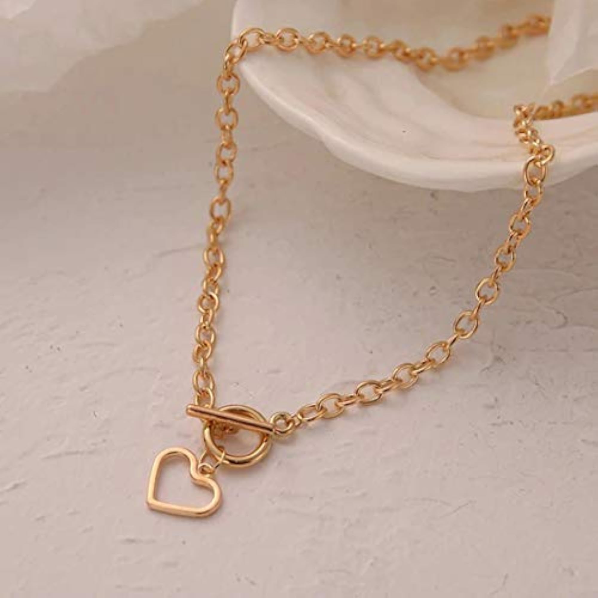 Valentine Plated Necklace Jewellery (Style 11)