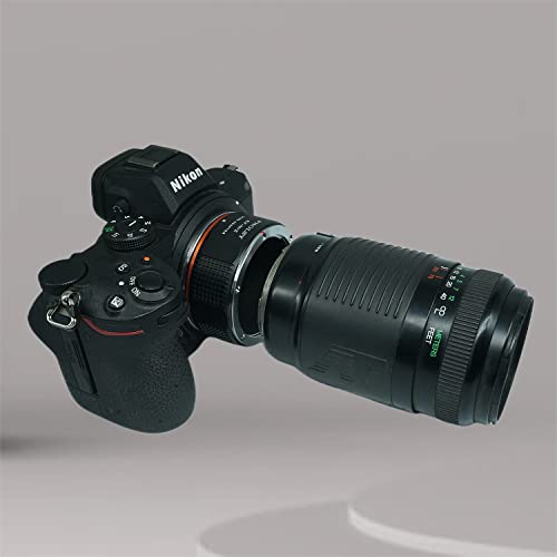 Image of PHOLSY Lens Mount Adapter Compatible with Canon EOS EF Mount Lens to Nikon Z Mount Camera Body Compatible with Nikon Z fc, Z30, Z9, Z6 II, Z7 II, Z6, Z7, Z5, Z50