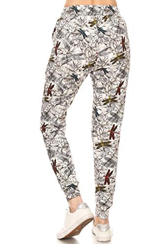 Image of Leggings Depot Premium Jogger Women's Popular Print High Waist Track Pants(S-XL)
