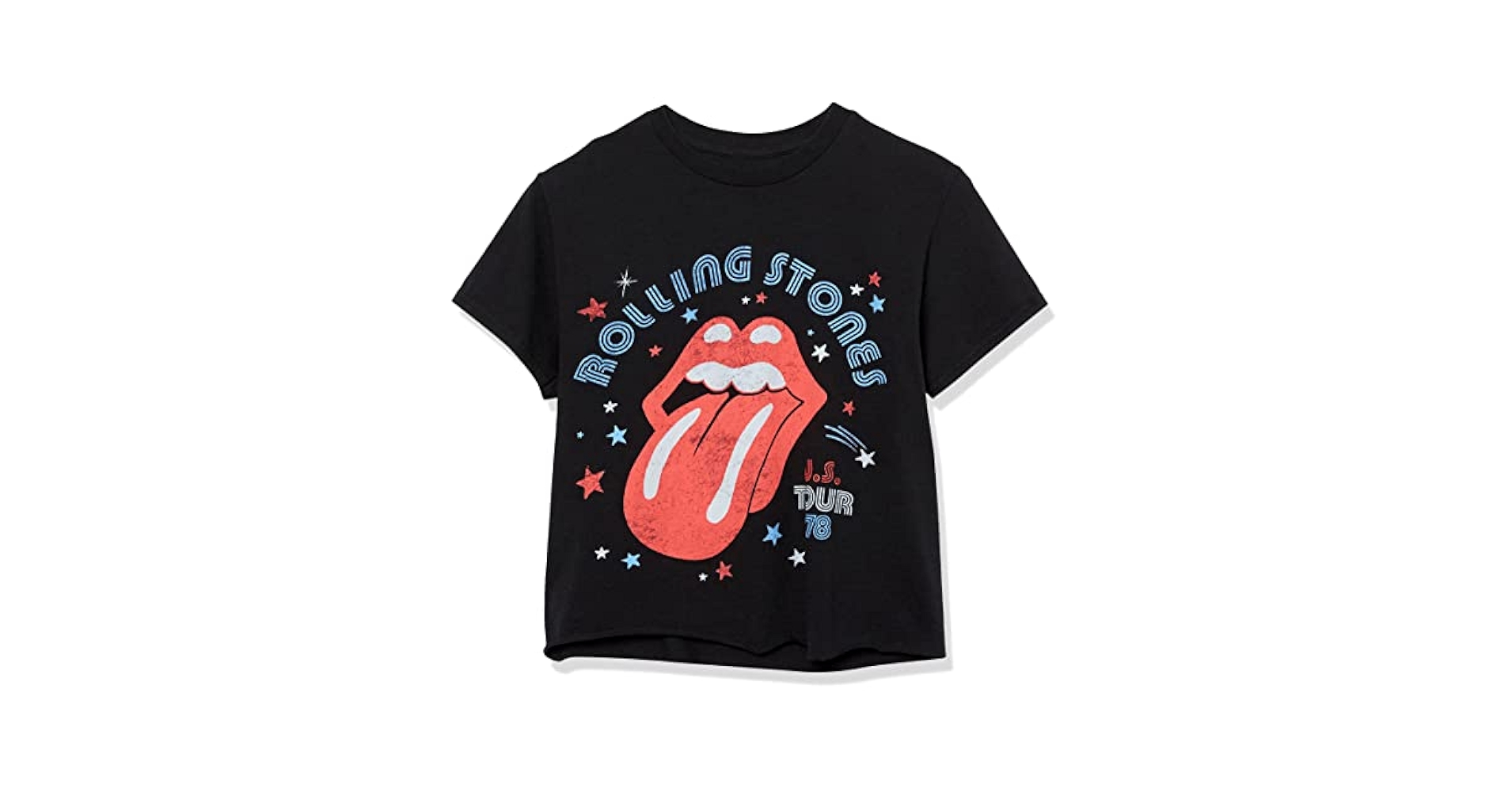 Amazon.com: Rolling Stones US Tour 78 Crop Tee : Clothing