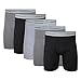 Produktbild Gildan Herren Unterwäsche, Boxershorts, Multipack Retroshorts, Schwarz/Anthrazit/Sportgrau (5er-Pack), X-Large