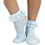 Multi Fishnet Polka - Baby Blue