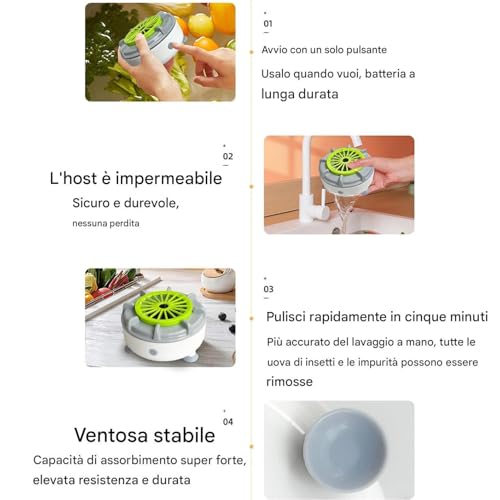 Lavafruta y verdura elimina tierra de patatas y bacterias en carne 7