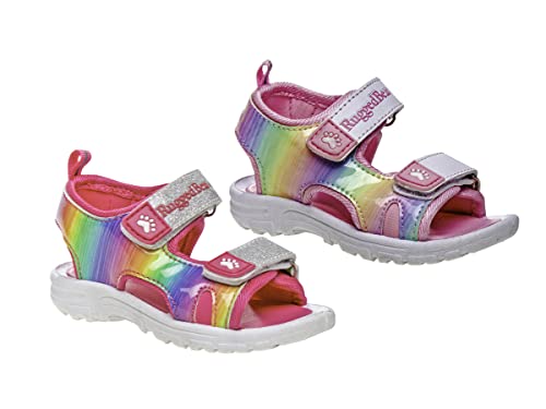 Image of Rugged Bear Girls Sport Active Summer Open Toe Sandals (Toddler)