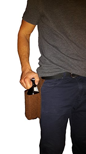 Flaschenhalter, Bierholster, Biergürtel als Geschenk zum Valentinstag/Geschenkidee für Männer/Bierhalter als Geschenk für Freunde/Idee für Junggesellenabschied/Männergeschenk