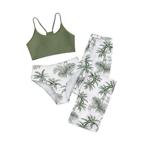 Maillot de bain fille 3 pièces idéal pour vacances et piscine