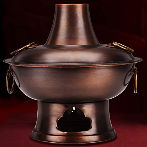 Hot Pot de Cobre Tradicional 28cm Color Marrón miniatura 3