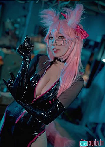 fgo fate コヤンスカヤ 玉藻 コスプレ 衣装 ウィッグ バニーガール Amazon.co.jp: [SYQ] COMP fgo玉藻前殺階狐秘書狐cosタイトピ服