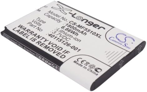 Cameron Sino Battery for Novatel Wireless Mifi 500 LTE, MiFi 5510, MiFi 5510L, MiFi 5580, MiFi M100, MiFi5510, MiFi5510L, MiFi5580 1800mAh
