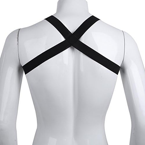 Imbracatura sexy con fascia elastica da uomo, spallacci, petto, bondage, cintura muscolare, body da uomo, clubwear gay, club party costume 200574005 Imbracatura sexy con fascia elastica da uomo, spallacci, petto, bondage, cintura muscolare, body da uomo, clubwear gay, club party costume 200574005
