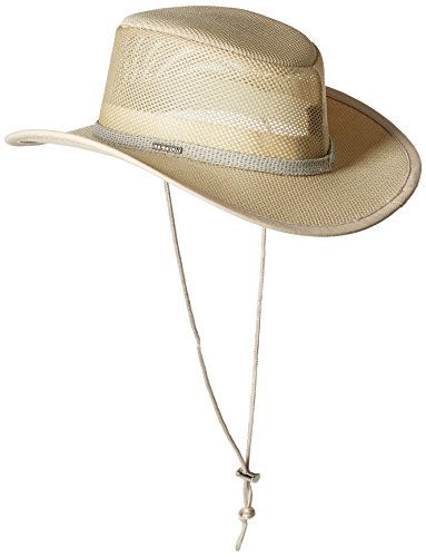 Stetson Men's Mesh Covered Hat, Natural, Large #TOP1