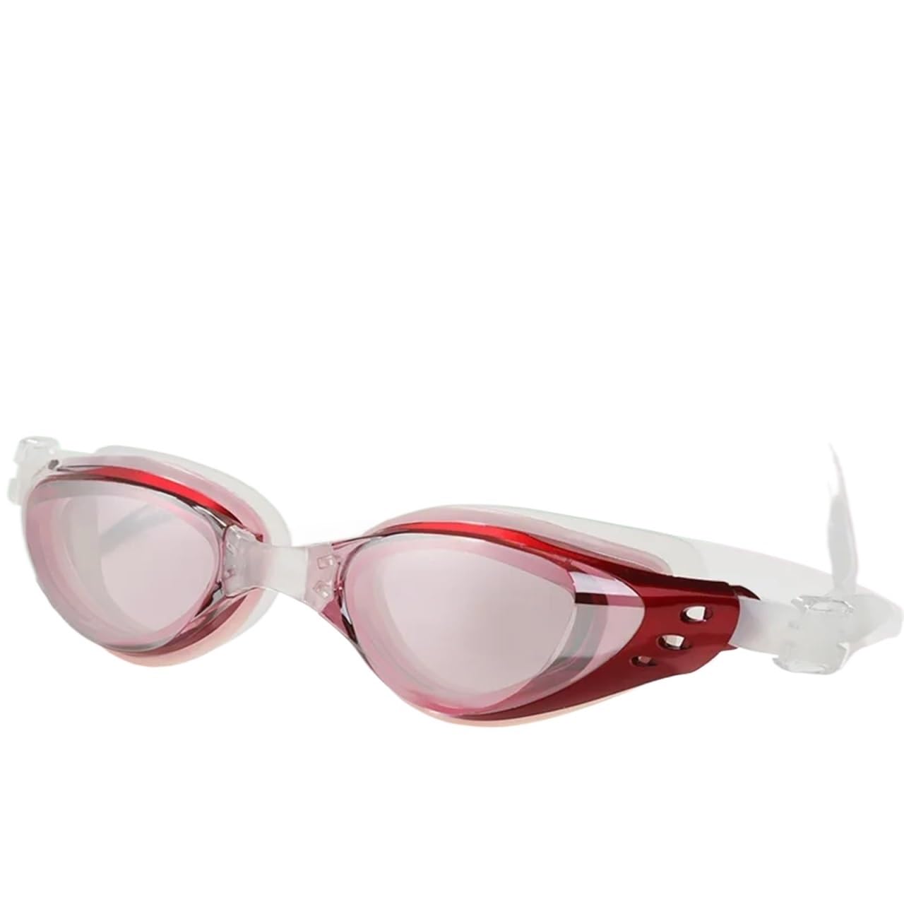 Schwimmbrille Beschichtung Schwimmbrille Professionelle wasserdichte Anti-Beschlag-Schutzbrille Schwimmbad Wassersportbrille for Männer Frauen für Erwachsene