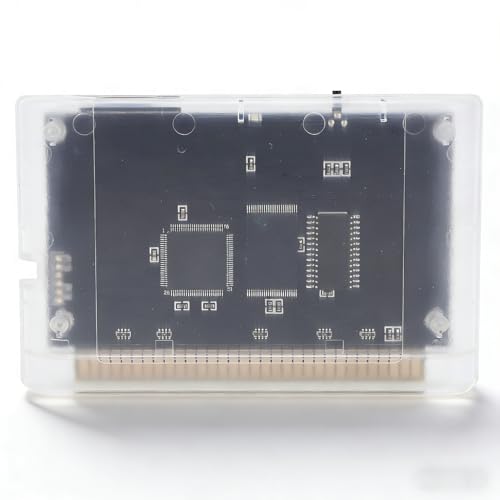 Ampia compatibilità: questa cassetta di gioco supporta le console di gioco originali MD1 MD2 MD3 CD X 32X, assicurandoti di goderti i tuoi giochi preferiti su una varietà di sistemi. Supporta anche i file system FAT FAT16 FAT32, offrendo flessibilità nell'archiviazione e nella gestione dei giochi.