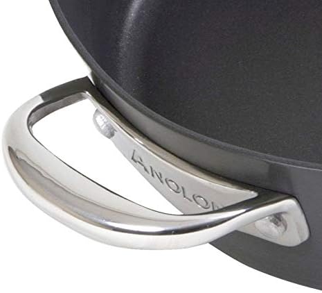Pemberly Row Copper 11 Piece Nonstick Cookware Set in Dark Gray