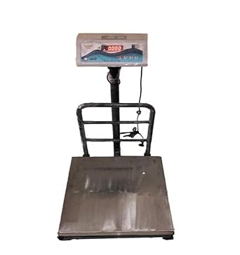 Aviary 300kg Weight Capacity 50g accuracy Digital weighing scale for Retail Shop, Industry and Factory with Stainless Steel Platform size 500x500mm (20 x 20 inches)