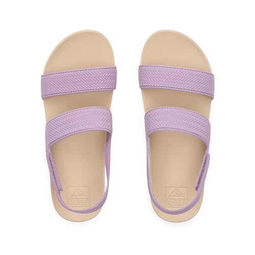 Image of REEF Girls Kids Water Vista Platform Sandal, Water Friendly, Adjustable Strap