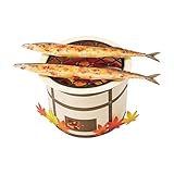 サンリオ(SANRIO) メッセージカード 秋 七輪にサンマ 紙・その他 JAU 30-5 507288