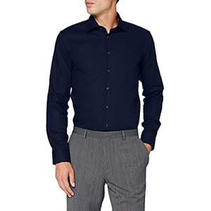 seidensticker X-Slim Langarm Uni bügelfrei 1 heren klassiek hemd